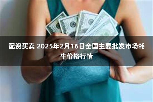 配资买卖 2025年2月16日全国主要批发市场牦牛价格行情